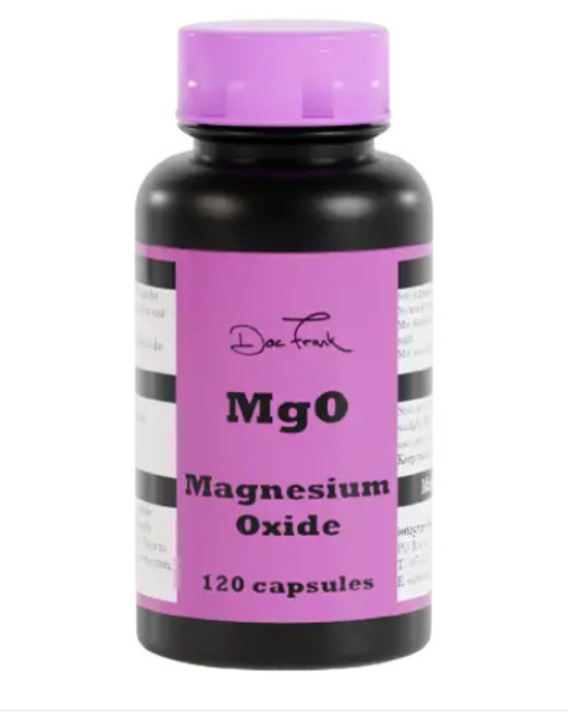 Magnesium Oxide - MgO (240mg x 120 Cap @ 1 cent per mg)